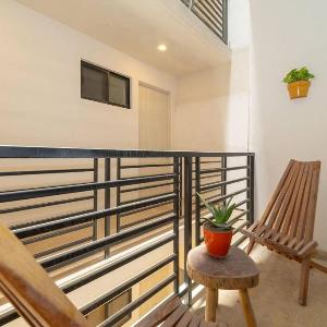King Suite with Private Balcony Rooftop Pool Gym