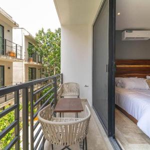 King Suite with Balcony Gym and Rooftop Pool