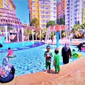 Studio King Bed Waterpark Resort @Melaka