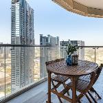 Exquisite 1BR w/ Downtown Views & Spacious Balcony 