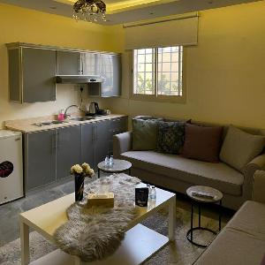 One bedroom apartment and a sitting room