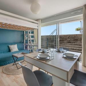 À 43m de la plage studio pour 4