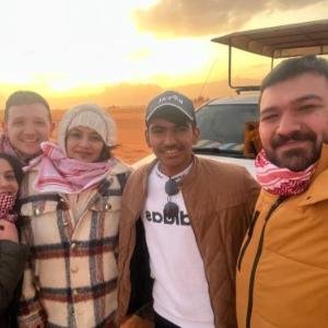 Desert Elegance Luxury Bedouin Camp Panoramic View