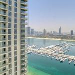 New two bedroom full sea view and private Beach Dubai 