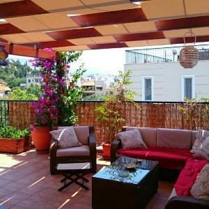 Cozy apartment near Acropolis with roof garden