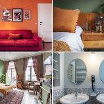 A1)Colourful Vintage Apartment 5min from Gare Midi Brussels