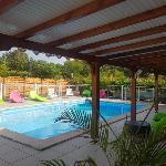 Maison charmante à Le Moule avec piscine partagée 