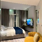 Burj Khalifa Canal View Fully Furnished Studio At Damac Prive