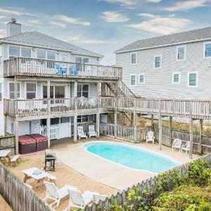 An American Dream - Nags Head MP 10 Oceanfront Pool Hot Tub Pets OK