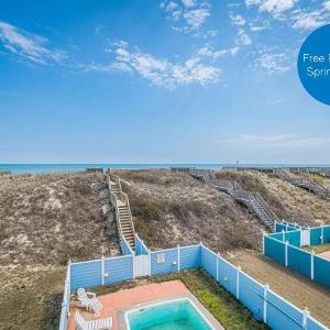 Pretty Mama - Nags Head MP 11 Oceanfront Elevator Pool Hot Tub Pets OK Flex Stays