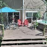 BearVaria AC Hot Tub Fire Pit Grill FrisbeeGolf Killington