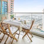 Ocean-facing modern 2 BR apartment in Marina Dubai 