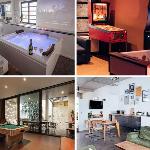 A8)GameRoom+Jacuzzi+Sauna+Terrace330m2Villa 20+ppl Brussels 