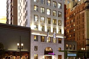 Moxy Houston Downtown hotel near George R. Brown Convention Center