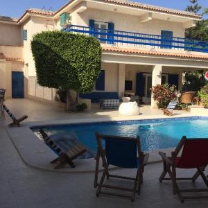 Private swimming pool and private garden