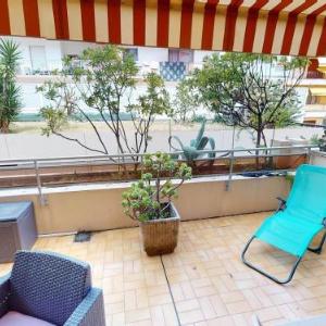 Studio climatisé calme centre Menton terrasse - FR-1-196-335