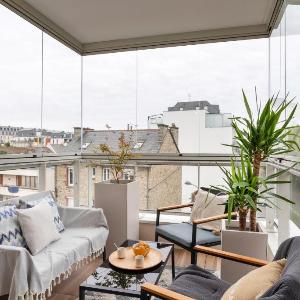 L'Air - Elégant 2 chambres avec loggia dans résidence de haut standing