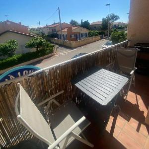 T2 à 200m de la plage avec balcon avec WIFI