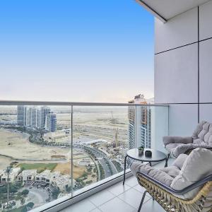 bnbmehomes | Damac Hills Studio w/ City View-2504