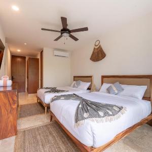 NHOA 208C Lux 1BR Condo Jungle View in Aldea Zama