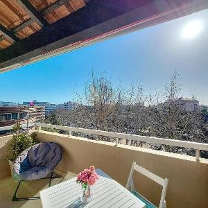 Studio Azur terrace parking 10min from sea