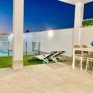 Cerca Conil-Playa Villa Gallardo 3 con Piscina Privada - Soló Parejas o Familias