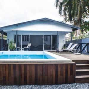 Vakantiehuis met privé zwembad in hartje Paramaribo