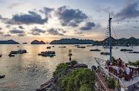 Map Of The Monkey Island Resort Area Gia Luan Vietnam Other Hotels Near Monkey Island Resort Catba Hostel