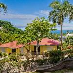 Casita 1 at Ceiba Tree Inn. Tranquility with Garden Views and Pergola with Ocean Overlook Rincon