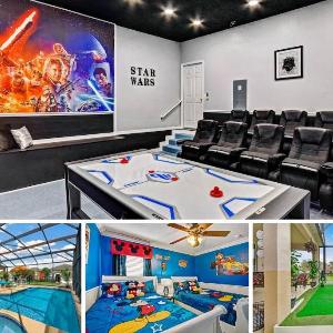 Magical Disney-Inspired 7BR Home wSpaTheater RoomPoolGame Room