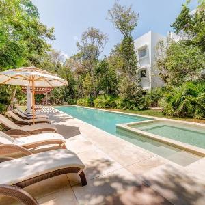 TAO Tulum with Pool BBQ Gym Yoga Area 5 min from Beach