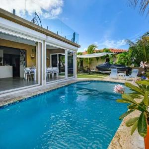 Designer house with a view