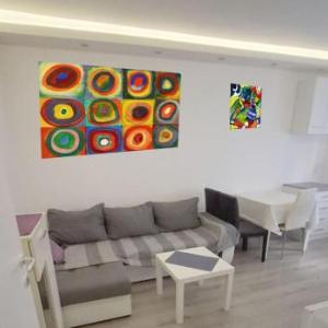 Kandinsky business apartment with workspace in Belgrade Serbia