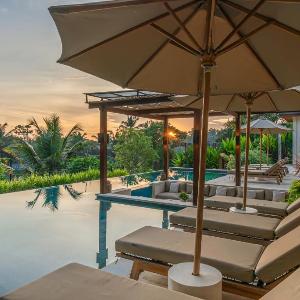 Villa Rosita - Stunning 5BR Villa - Sauna Gym Rice Field Views