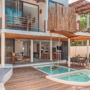 Tulum Villa 4BR Jacuzzi Private Pool Gated community