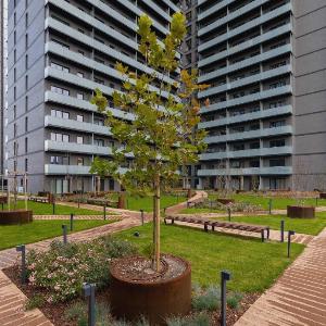 Eleganckie Apartamenty Zabrska z Parkingiem w Centrum Katowic Przy Rynku by Noclegi Renters