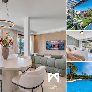 VACATION MARBELLA I The Sovereign Penthouse New Furniture Gated Complex Large Communal Pool 24h Security 5min to Puerto Banus