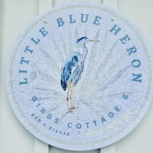 Gibbs Cottage #8 Little Blue Heron in Old Town
