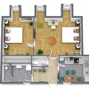Altstadt Suite Jakominiplatz - 2BR Lift & Free Parking by HERO HOMES Graz