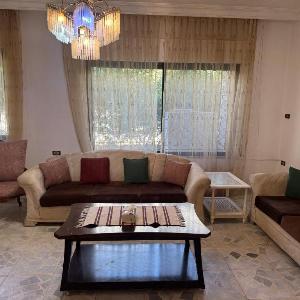 Abdoun apartment with a garden