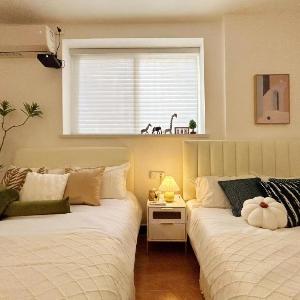 LuoMa - Bright Twin-Bed Room in Historic Shanghai Lane House