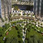 New 1BR in Creek Island with Balcony Pool and Gym