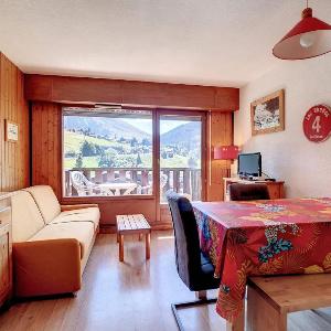 La Clusaz Apt 6 pers 2e étage Wifi Garage - FR-1-818-79