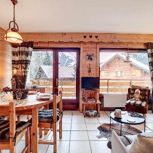 A La Clusaz superbe appart 35m2 pour 4 pers avec balcon au sud - FR-1-818-64