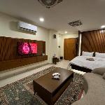 Designer Studio with heating rooftop Pool restaurant & Self Check In 