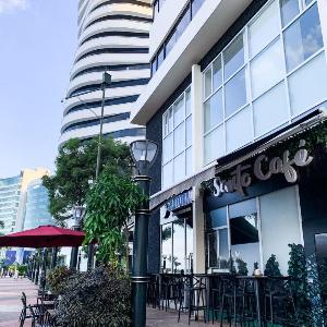 Depa Bellini vista a la ciudad Puerto Santa Ana