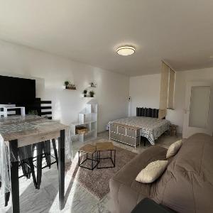 le GENEPY studio 30m2 4 p balcon parking clim