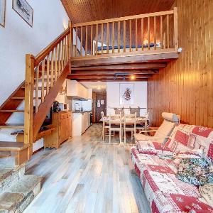 Duplex cosy 55m2 pour 6 pers. a La Clusaz animaux admis wifi inclus - FR-1-818-32