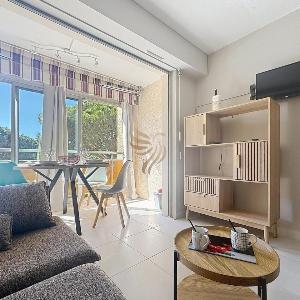 Studio Coco'B 4p A/C Wi-Fi beach 500m parking