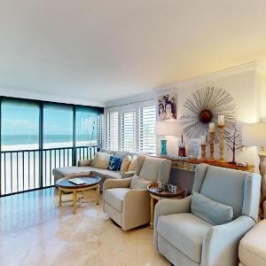 Sandarac 502B- Beachfront 3BR Condo with Pool & Views condo